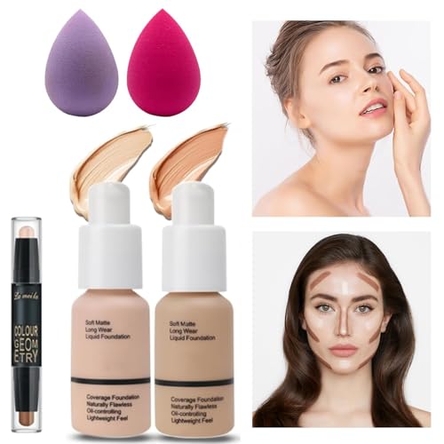 RevoNext A2-01 All-in-One 28-Piece Makeup Kit for Women & Teens