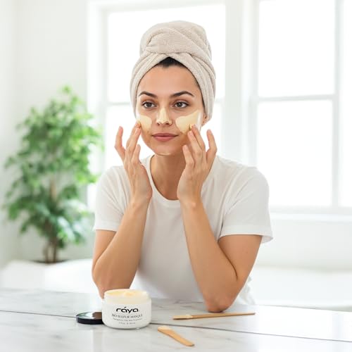 Raya Bio-Sulfur Masque Facial Clay Mask for Oily Skin with Vitamin B - Pore Purifying