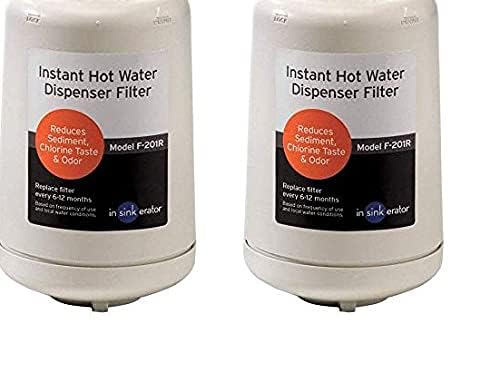 InSinkErator Replacement Water Filter Cartridges 2-Pack for Potable Water Filter System