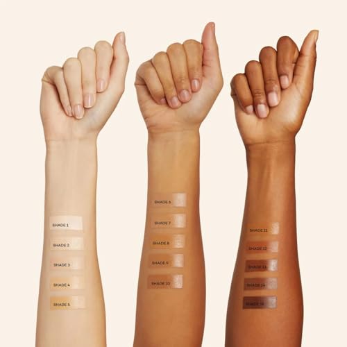 Axiology Fungdation Mushroom Foundation Face Makeup Creamy Wrinkle Defying Minimize Fine Lines Infused with Reishi Deep Hydration Natural Youthful Look Light to Medium Coverage 11.3g (Shade 14)