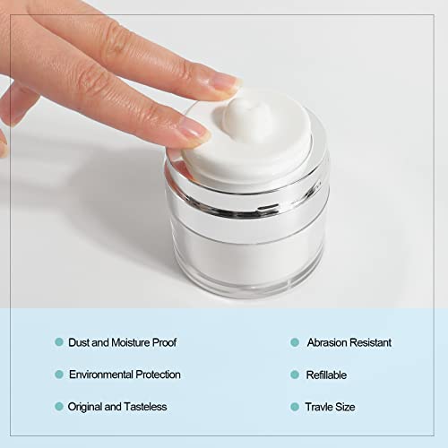 3 Pack Airless Pump Bottles for Moisturizer 3.5 Oz – Mluchee Set of 3