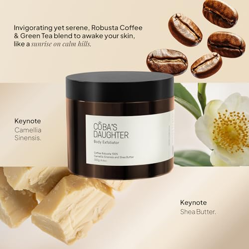 COBA'S DAUGHTER Coffee Scrub Refill 20 oz for Cellulite & Stretch Marks - Sensitive Skin
