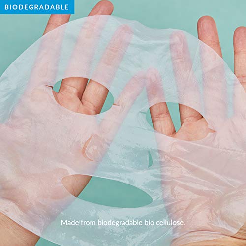 Anti-Aging Collagen Sheet Mask with Hyaluronic Acid - 5 Pack