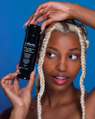 Charcoal Deep Pore Facial Cleanser & Mask for Oily & Blemished Skin
