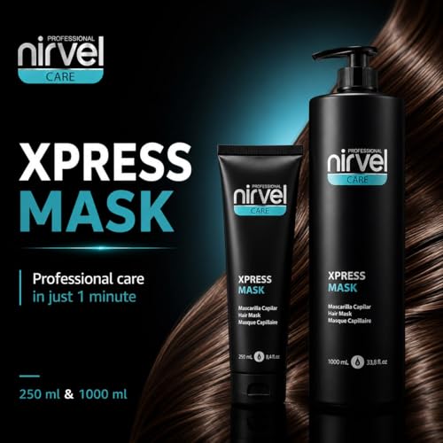 Nirvel Xpress Mask – 1 Minute Hydrating Hair Mask for All Hair Types, Lightweight Treatment