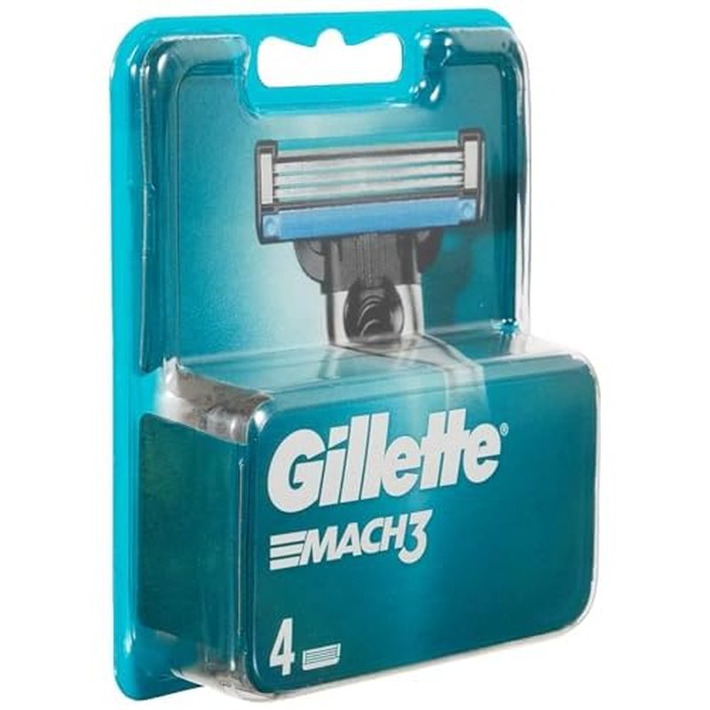 Gillette Mach-3 Cartridge - Pack of 4