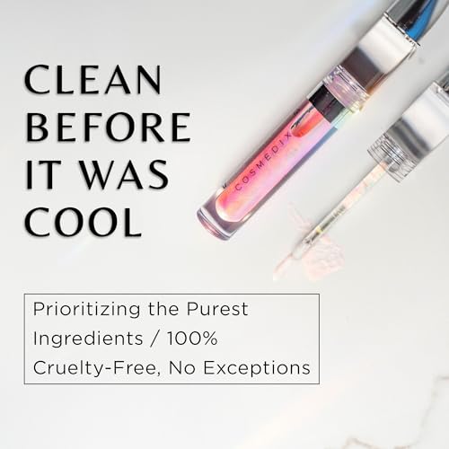 Lip Plumper and Hydrator Liquid Crystal Lip Gloss - High Shine, Softening