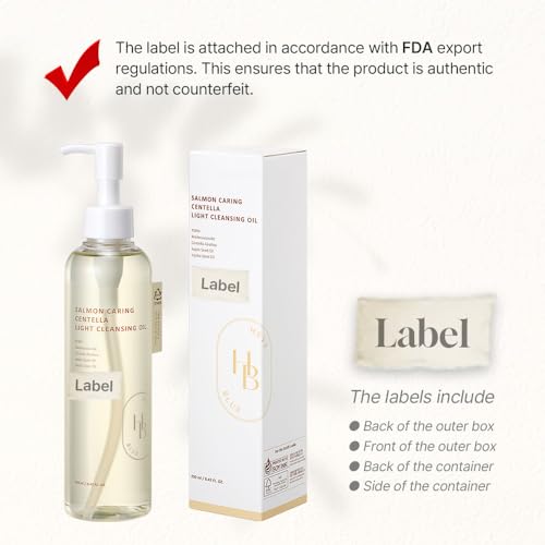 HEVEBLUE Salmon PDRN & Centella Light Cleansing Oil for Pore & Skin Healing