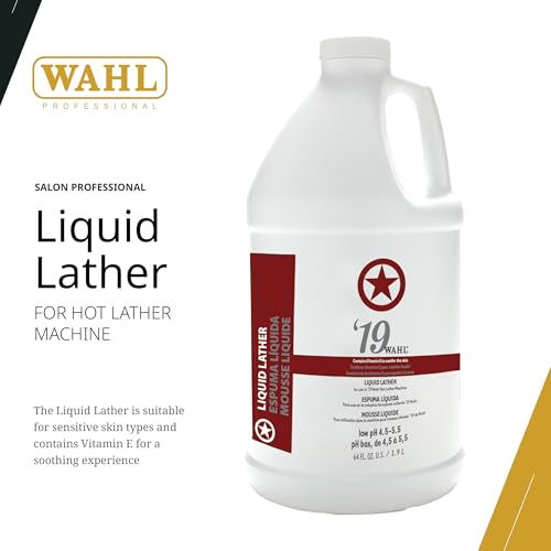 Wahl Professional 19 Liquid Lather - Vitamin E Enriched, 64 Fl Oz