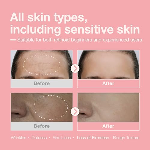 Retinol + Retinal Glow Deep Dive Serum,Dual-Retinoid Glow Booster with Peptides, Texture-Smoothing Hydration, Fragrance-Free, 30ml (1.01 fl oz)