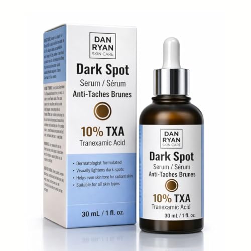 Dark Spot Corrector Serum with 10% Tranexamic Acid & Niacinamide – Brightening Face Serum for Sensitive Skin – 30mL