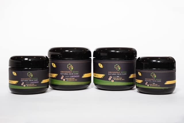 Lavender OG Skin Cream with Shea Butter 4oz - Restorative Moisturizer for Eczema & Rough Skin - Includes 4 Ounce Pack