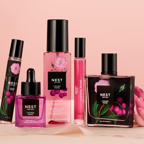 NEST New York Lychee Rose Eau de Parfum 0.27 Fl Oz - Vegan & Cruelty-Free
