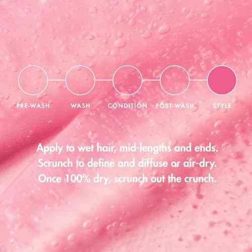 Umberto Giannini Curl Jelly Scrunching Jelly 6.7 fl Oz - Frizz Solution Defining Hair Gel for 2a-4c Curly, Wavy, Coily Hair - Vegan & Cruelty-Free