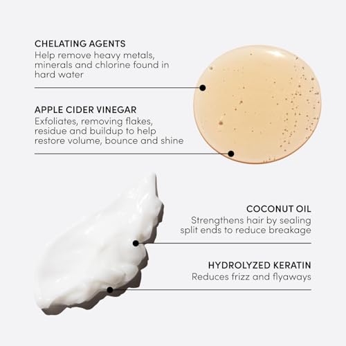 OUAI Detox Shampoo & Medium Hair Conditioner Bundle - Clarifying & Hydrating