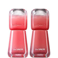 THESAEM Saemmy's Ade Shot Tint 2-Pack Set 0.2 fl.oz. - 02 Peach Oolong & 05 Rose Hibiscus - Korean Lip Tint Bundle Water Gel Stain - Plump Glowy Finish Buildable Radiant Gloss Duo
