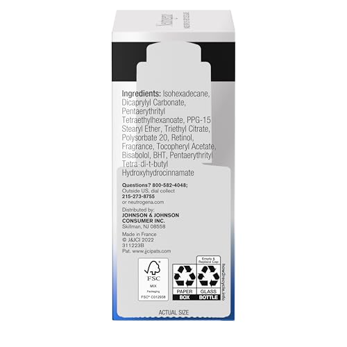 Neutrogena Rapid Wrinkle Repair Retinol Power Facial Serum 1 fl oz - Fragrance-Free, Anti-Aging