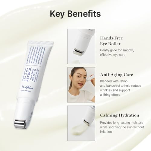 Retinol Eye Roller for Anti-Aging & Hydration - Dr.Althea Korean Vegan Skin Care
