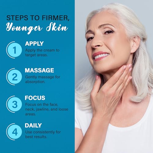 Dcsily Anti-Aging Neck & Face Lift Cream with Retinol Collagen Peptides Moisturizer