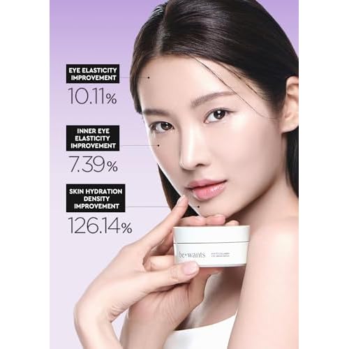 bewants Under Eye Patches for Puffy Eyes, Korean Under Eye Mask with Vegan Collagen and 71.9% Bamboo Water, Patches for Dark Circles and Cooling, 120 pieces
