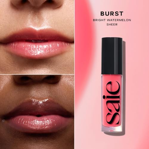 Hydrating Lip Gloss and Tinted Lip Oil Hybrid with Hyaluronic Acid - Burst Variation