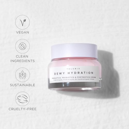 Dewy Hydration Pre, Pro & Postbiotics Cream - Microbiome boosting moisturizer cream (50ml)