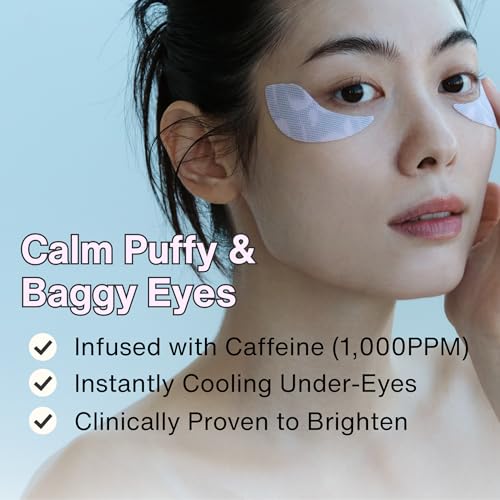 Korean Skincare Set | Under-Eye Care with Zen Reset Eye Patches & Skin Barrier Care with Chaga Comfort Cream, Self Love Duo