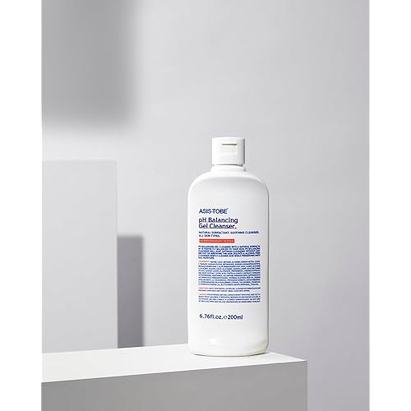 ASIS-TOBE pH Balancing Gel Cleanser 200ml / contains aloe vera, panthenol, alatoin/Soothing and moisturizing effects on the skin/Sensitive skincare/Korea cleanser