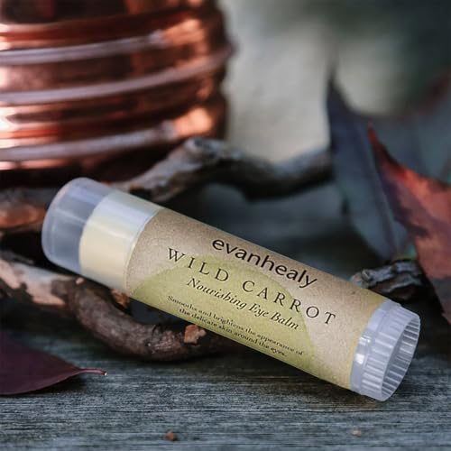 Evanhealy Wild Carrot Immortelle Eye Balm Travel Moisturizer Stick - Brightening & Hydrating