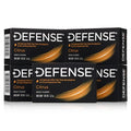 Defense Soap Citrus Bar ? All Natural Tea Tree, Eucalyptus & Citrus Essential Oils ? Post Workout Hygiene for Athletes, Sports & Active Lifestyles ? Washes Away Sweat & Body Odor ? 4.2 oz (Pack of 5)