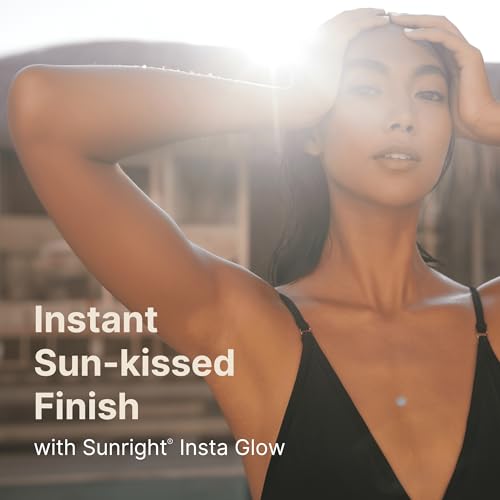 Nu Skin Sunright Insta Glow Self Tanner Gel 4.2 Oz Pack of 2 - Natural Sun-Kissed Finish