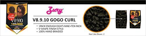 Synthetic Crochet Braids Hair GoGo Curl 8-10 Inch Pack for Natural Style