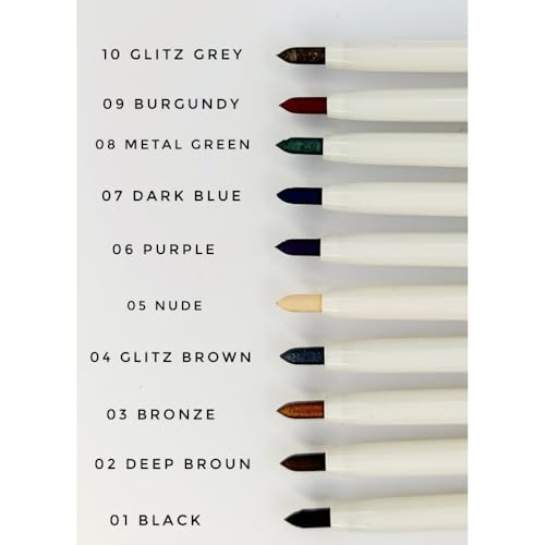 FARMASi Waterproof Eyeliner Pencil, Long Lasting, Smudge Proof, Mechanical Eye Pencil for Eye Makeup, Smooth Application, 0.04 oz, 05 Nude