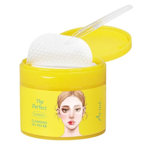 Ariul Cleansing Oil Pads 60 Sheets - Gentle Makeup Remover with Plant Extracts