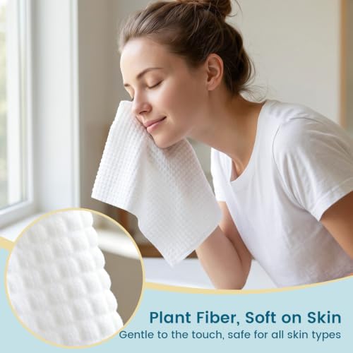 Disposable Face Towels for Hot Towel Warmer - Cream, 60PCS Refill Set