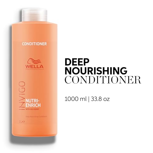 Wella Invigo Nutri-Enrich Conditioner Goji Berry for Dry Hair 33.8 Fl Oz