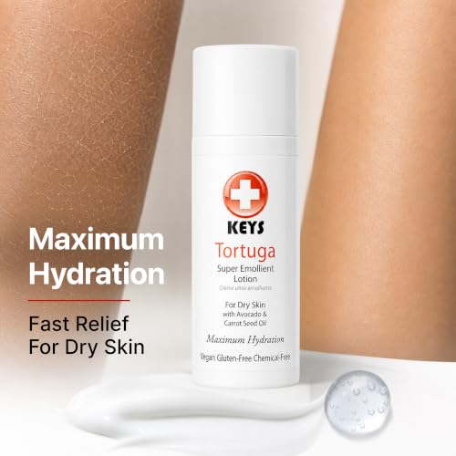 Vegan Hand & Body Lotion for Dry Skin - 3.4 oz Moisturizer with Shea Butter & Natural Oils