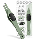 Precision Facial Hair Tweezers with Slant Tip - Eyebrow Plucker for Women and Men