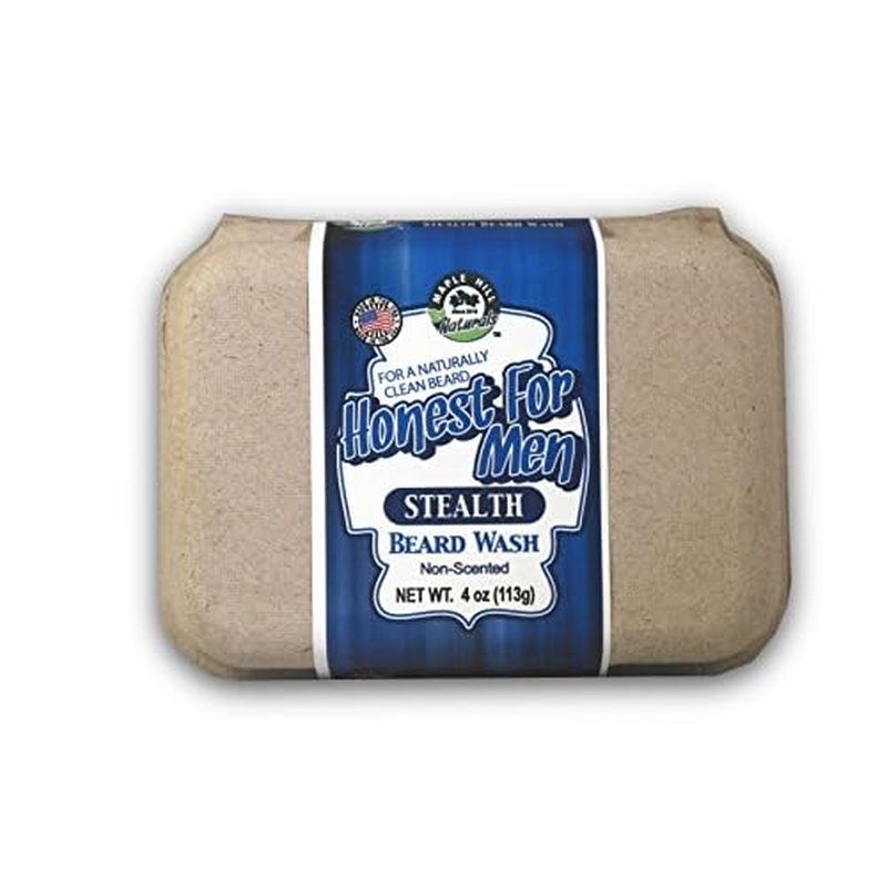 Honest For Men Stealth Beard Wash - 100% All Natural Ingredients - Best Beard Shampoo and Conditioner for a Healthy Beard - Hand Crafted in U.S.A.