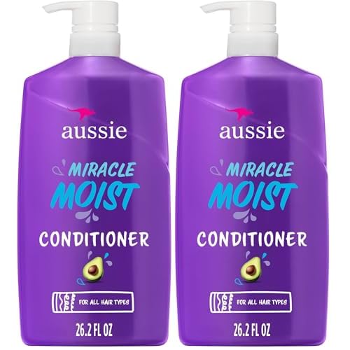 Garnier Fructis Sleek & Shine Conditioner, Smoothing Conditioner for Frizzy, Dry Hair with Argan Oil and Vegan Keratin, 33.8 Fl Oz (Packaging May Vary) (Pack of 2)