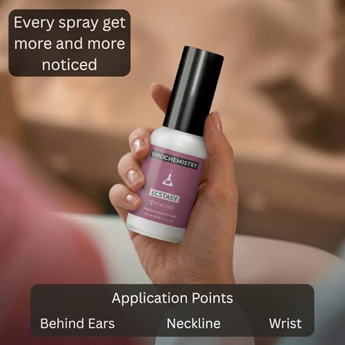 Women’s Pheromone Perfume Oil Ecstasy - Organic Long-Lasting Fragrance, 1 Fl Oz