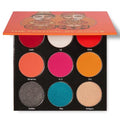 Juvia's Place Festival Eyeshadow Palette - Bold Coral, Glitter & Neutral Shades