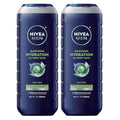 Nivea Men Maximum Hydration 3-in-1 Body Wash, 16.9 fl oz (Pack of 2)