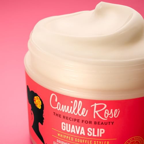 Camille Rose Guava Slip Whipped Soufflé Styling Cream 2-Pack - Deep Moisture Curl Definer