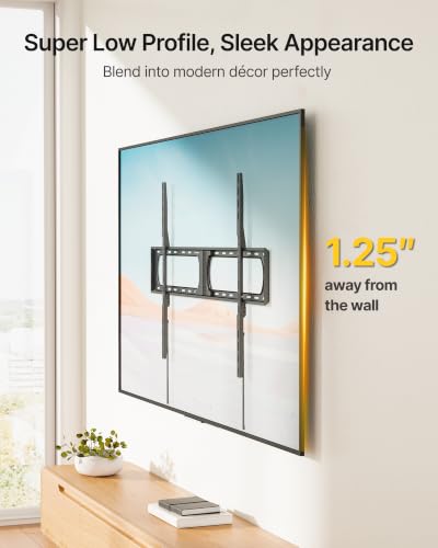 Heavy Duty Fixed TV Wall Mount for 37-150 Inch Screens Up to 375 lbs - Variation of THIS listing