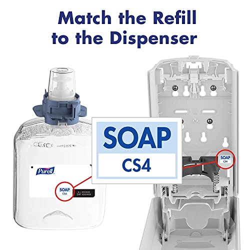 Manual Soap Dispenser for 1250 mL Refills - Graphite - Pack of 2