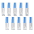 10PCS Empty Lip Gloss Tubes,6ml Blue Containers Empty With Thick Wand, For DIY Lip Gloss Making