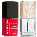 Dr.'s Remedy Enriched Nail Polish - Clarity Coral with Base Coat