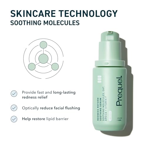 Prequel Skin Redness Reform 1oz Serum (Pack of 2) – Calming Oat & Vitamin F Formula