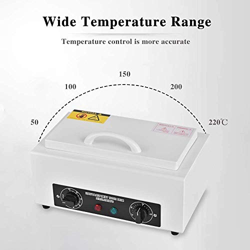 300W Nail & Metal Tool Sterilizer Disinfection Box with Timer - SPA Salon Equipment